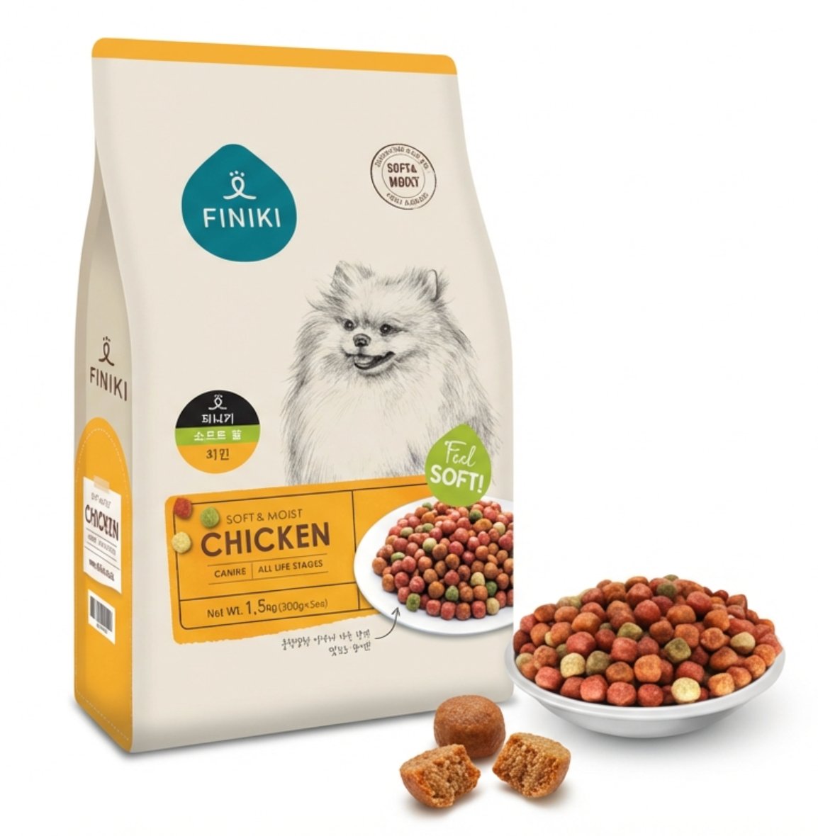 Finiki Soft Ball Chicken 1.5kg